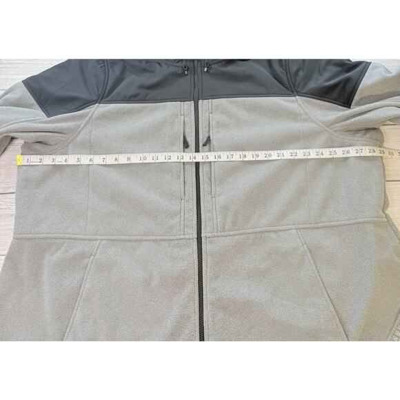 Duluth Trading Women’s Shoreline 2.0 Fleece Jacket Windproof Gray Blk Size 3X - Picture 3 of 7